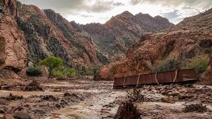 Una inundación arrasó con el Gran Cañón en minutos: hay muertos y desaparecidos