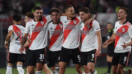 River, avasallante: goleó 3-0 a Argentinos y acaricia el título
