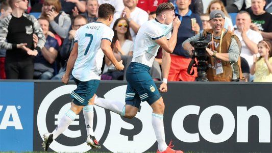 Mundial Sub-20: Argentina logró una sólida victoria por 2-0 ante Portugal, uno de los favoritos, y clasificó a octavos
