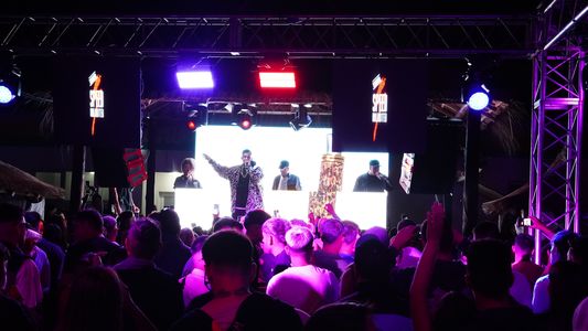 L-Gante hizo bailar a sus fanáticos en Mar del Plata