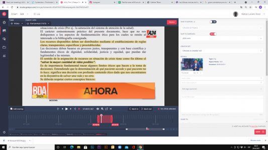 Provincia difundió unas guías orientativas sobre cómo se debe proceder ante la falta de camas