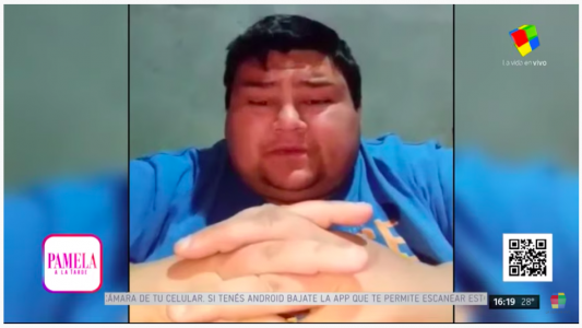 Dramático pedido de ayuda Luis Zerda, ex Cuestión de peso: Me estoy muriendo en vida