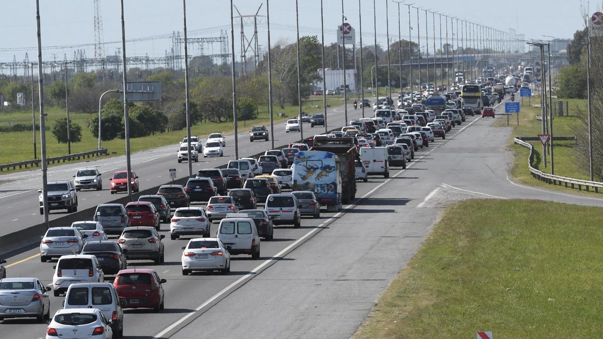 Mas de 2000 autos por hora se registraron camino a la Costa Atl&aacute;ntica.&nbsp;