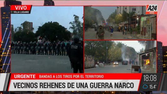 Guerra narco en Villa Lugano: detenidos, tensión y un operativo con casi un centenar de policías de la Ciudad
