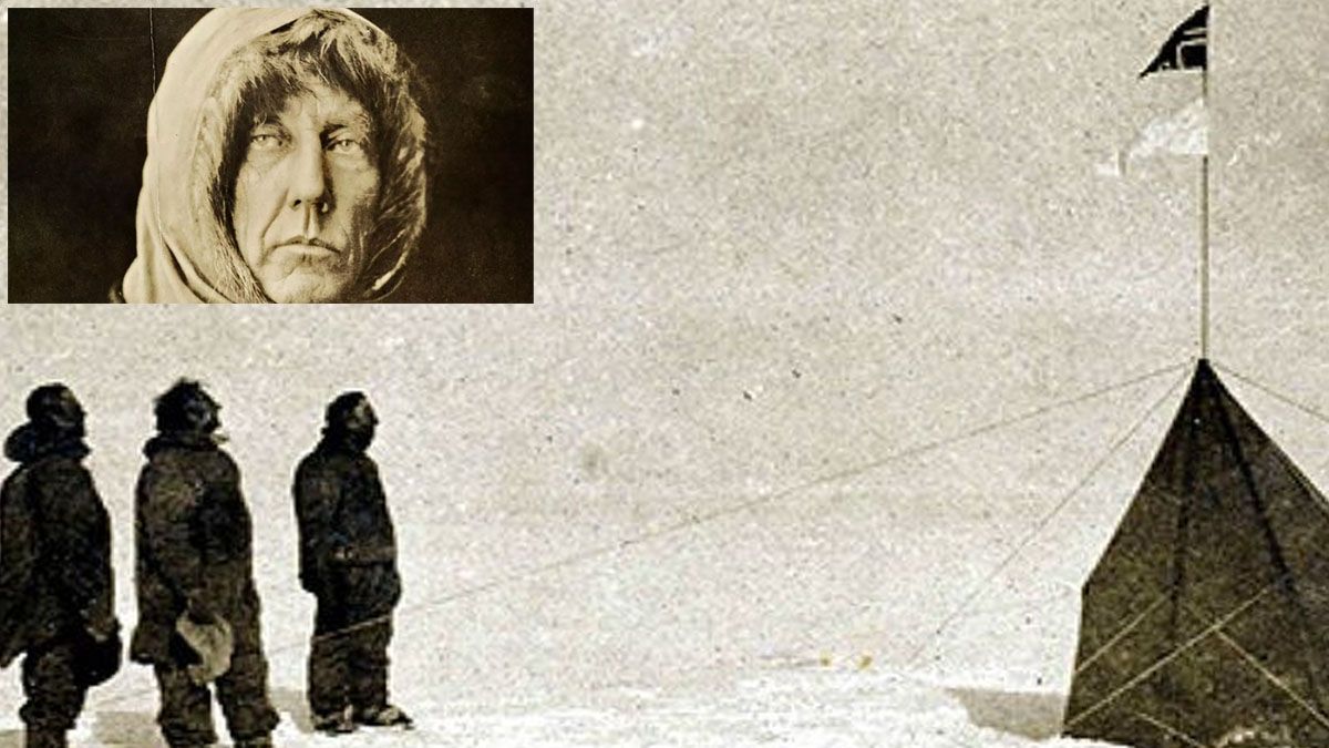 El 14 de diciembre de 1911. la expedición del noruego Roald Admusen fue la primera en llegar al polo sur.