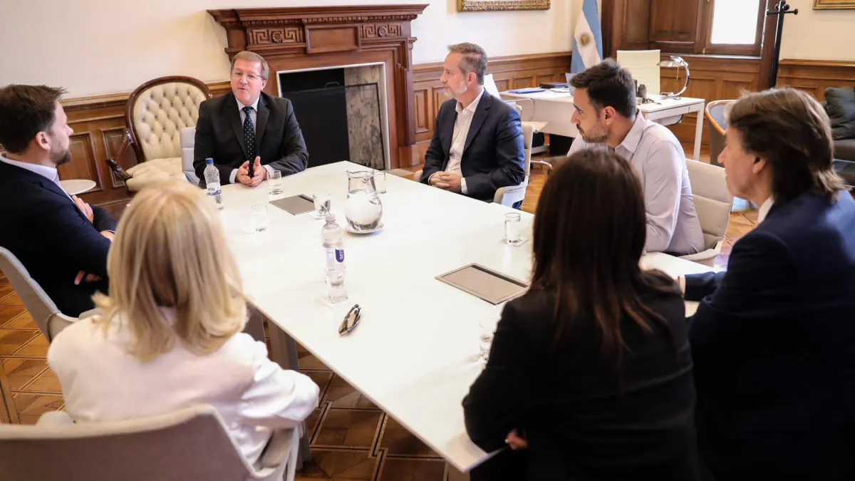 Reunión del secretario de Medios y Prensa