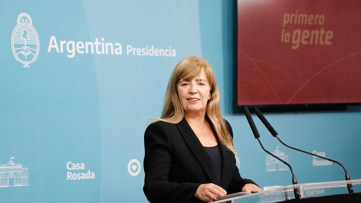 Gabriela Cerruti y una chicana a la oposición: Lo que se está por fracturar es.... (Télam)