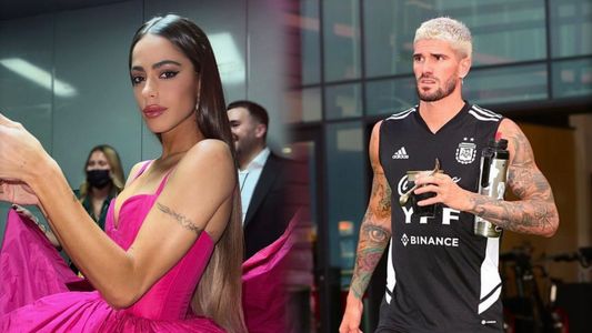 ¡Tini Stoessel y Rodrigo de Paul juntos!  Tras los rumores de crisis, los pescaron en los Bilboard Latinos