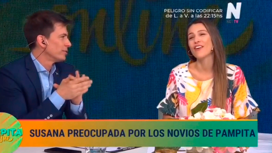 Pampita respondió al ácido comentario de Susana sobre sus novios