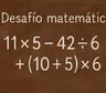 Desafío matemático: ¿en cuánto tiempo lo podés resolver?
