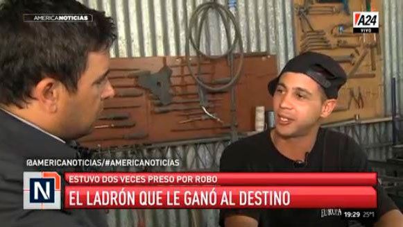 La historia de Jonathan, el ladrón que cambió su destino de delincuencia por el trabajo y sus hijos