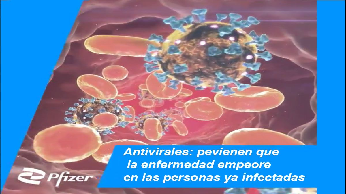 Los antivirales impiden que un paciente enfermo de coronavirus llegue a casos graves y evita las internaciones (Foto: Pfizer)