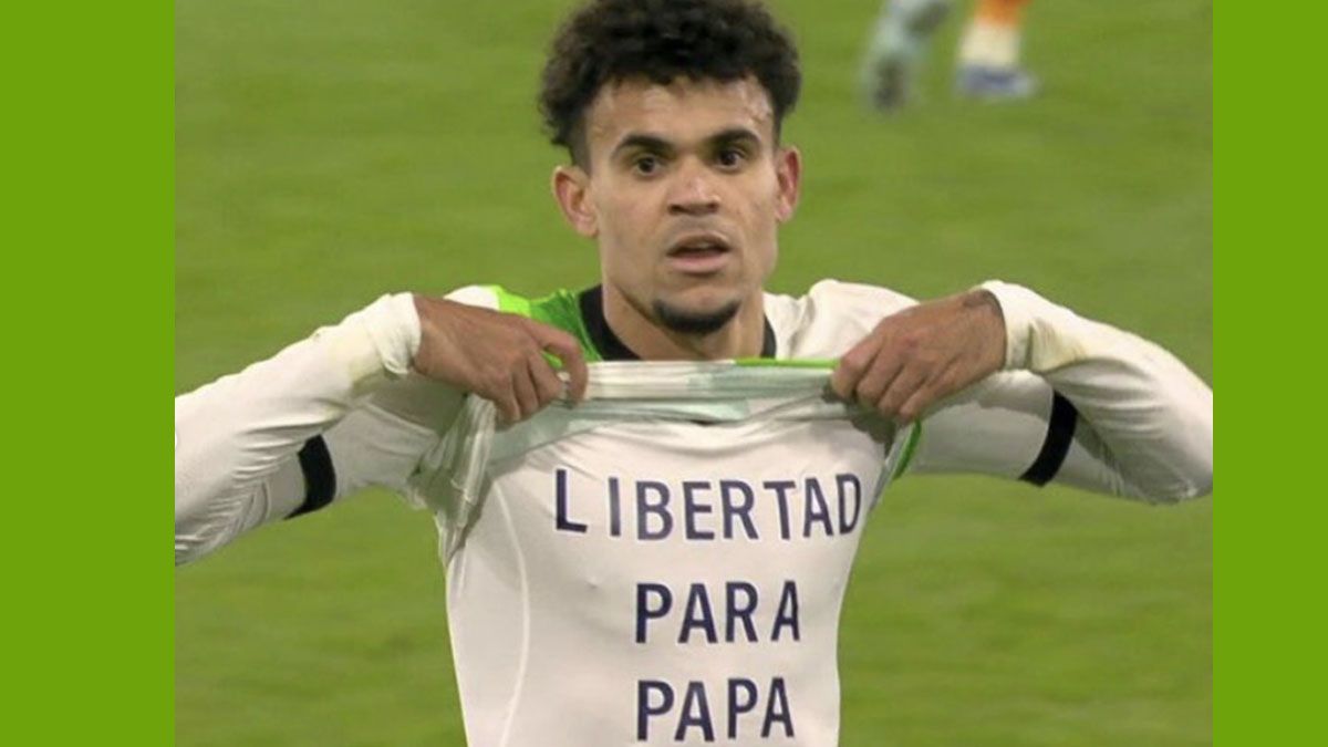 El mensaje en una camiseta pudo m&aacute;s que la tarea del gobierno colombiano (Foto: gentileza AS).