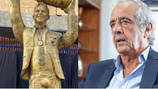 Rodolfo DOnofrio dio su veredicto sobre la polémica estatua de Gallardo en River: Es una...