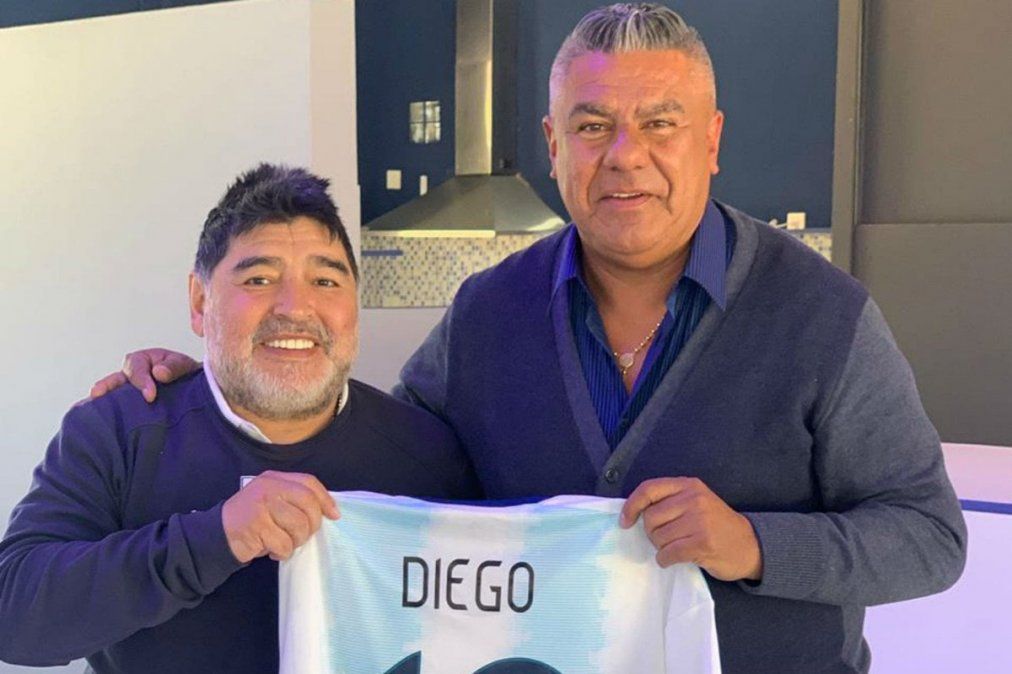 De Diego Maradona a Chiqui Tapia: Sabés que te voy a acompañar siempre