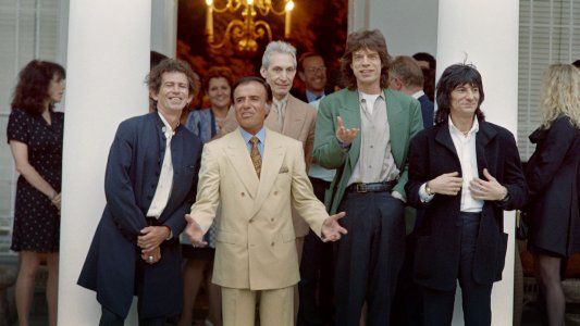 Los Rolling Stones, Madonna y el día que reemplazó a Neustadt: el costado farandulero de Menem