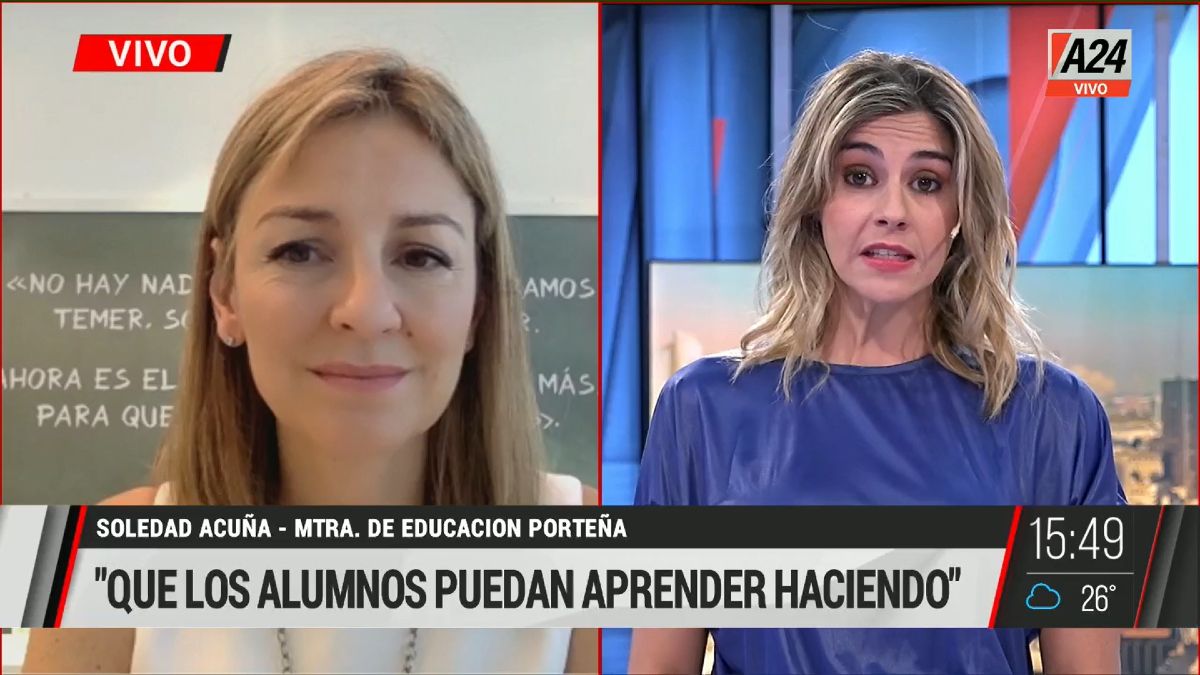 Mirá el tenso momento que se vivió en el aire de A24