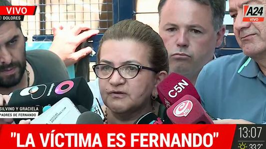 Habló la madre de Fernando al finalizar la 12° audiencia: Por más que me pidan perdón no me van a devolver la vida de mi hijo