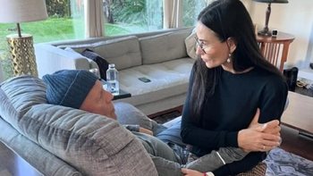Cómo se prepara Demi Moore para el doloroso adiós a Bruce Willis