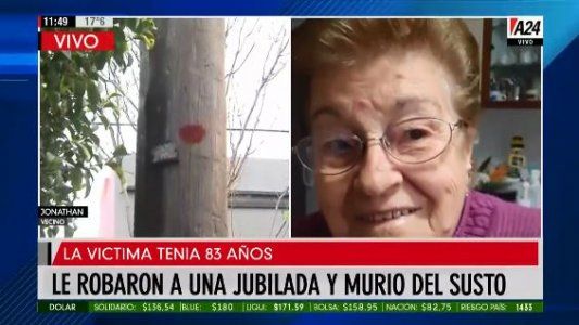 Ramos Mejía: jubilada murió del susto cuando le entraron a robar