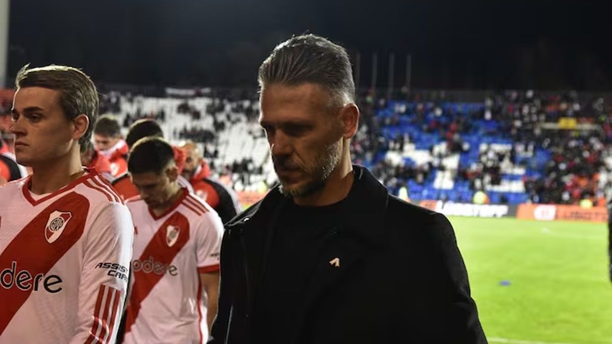 La insólita arenga de Demichelis en River antes de los penales con Temperley: Quiero ver...