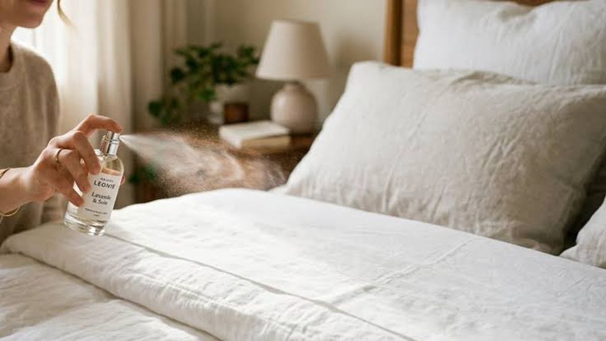 El aromatizante casero está pensado para utilizar sobre la almohada antes del descanso.