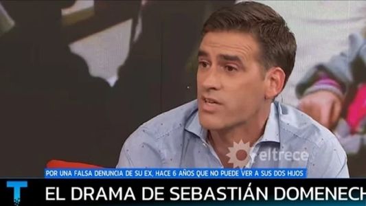 Sebastián Domenech mostró un fuerte audio de su ex mujer