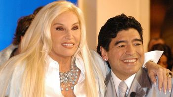 La costosa camisa de Versace que Diego Maradona le regaló a Susana Giménez