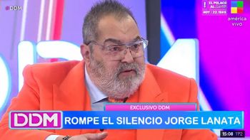 la reaccion de jorge lanata ante la firme critica de angel de brito por meterse con la salud de wanda nara