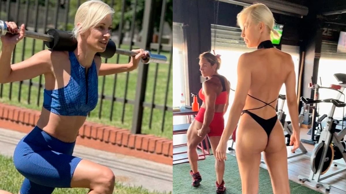 El duro entrenamiento de Ingrid Grudke para ser fisiculturista