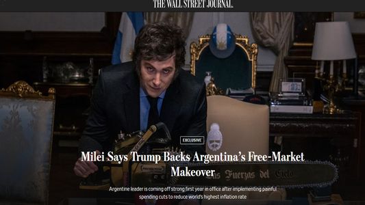 Javier Milei dijo que confía en que Donald Trump le ayude a lograr un acuerdo con el FMI