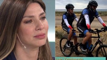 Las lágrimas de Romina Gaetani con la historia de un padre y su hijo autista