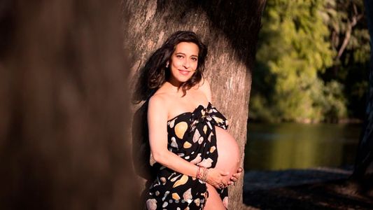 Roxy Vázquez presentó a Pedro, su bebé de 15 días