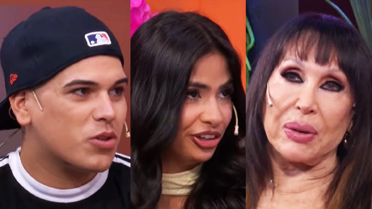 La pregunta al hueso de Moria Casán a Daniela Celis y Thiago Medina si se reconciliaron: cómo reaccionaron