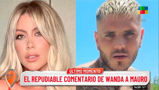 Se filtró un nuevo audio con un repudiable comentario de Wanda Nara contra Mauro Icardi