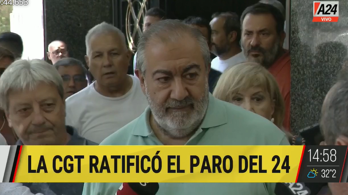 La CGT Ratificó El Paro Y Movilización Para El 24 De Enero En Contra ...