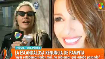 Sol Pérez rompió el silencio tras la renuncia de Pampita