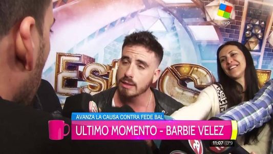 Federico Bal pidió que no le pregunten más por Barbie Vélez