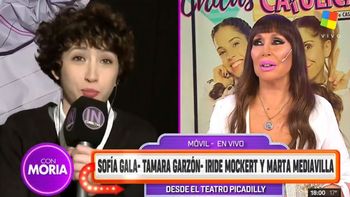Sofía Gala a Moria Casán: Cuando te dije que no creía en Dios te pusiste a llorar