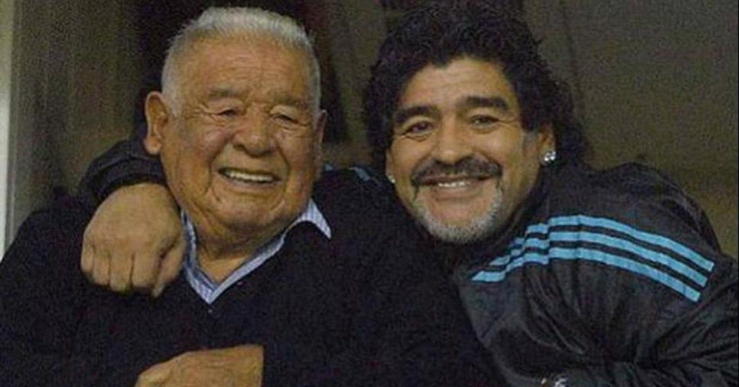 El emotivo saludo de Diego Maradona para su papá en el día del amigo