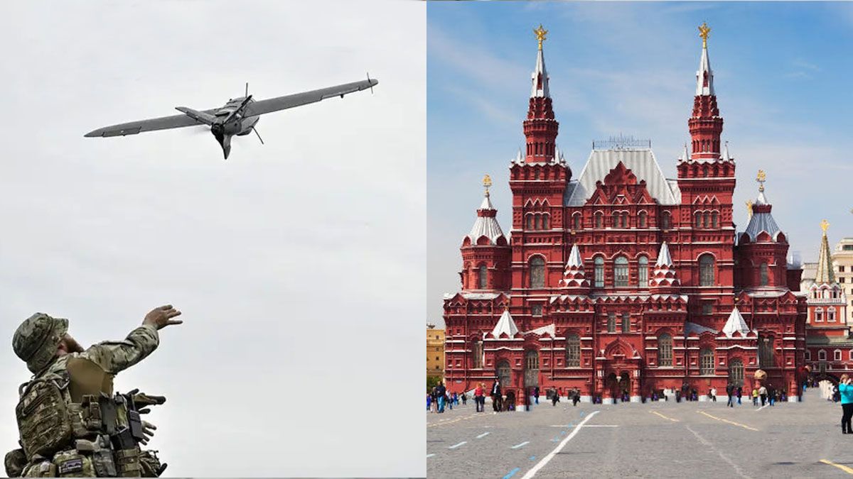 Ucrania lanzó 11 drones para atacar directamente sobre Moscú. (Foto: A24.com)