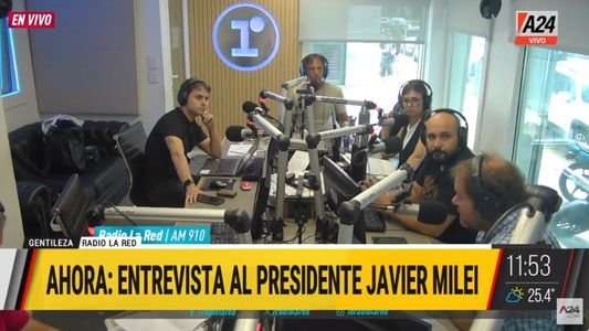 Javier Milei en Radio La Red: Tarde o temprano voy a cerrar el Banco Central