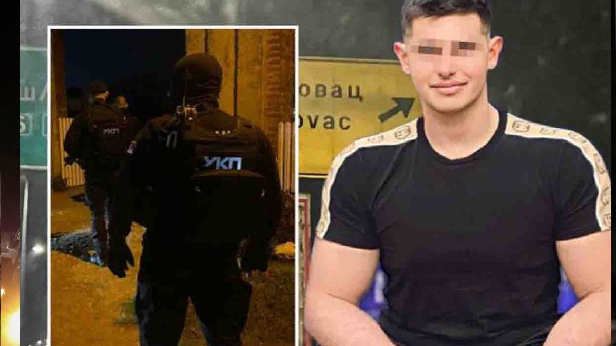 La policía detuvo luego de horas de persecución al presunto asesino. Identificado como Uros B. (Gentileza OPoyi)