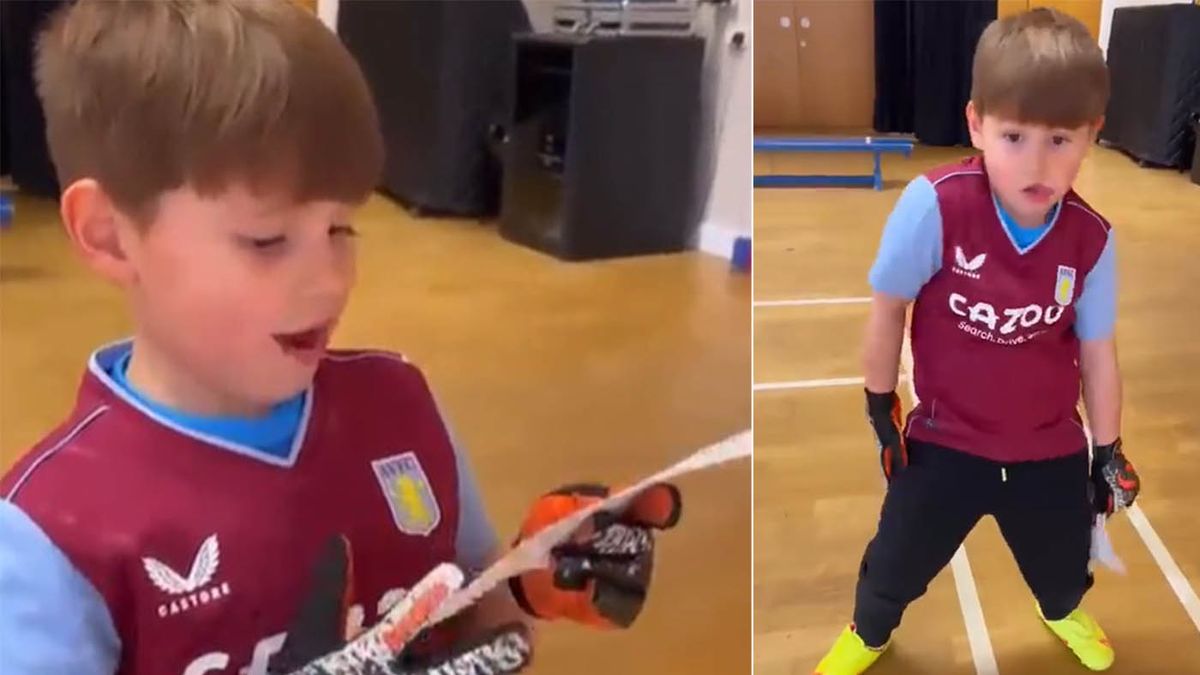 Video | El alocado festejo del hijo del Dibu Martínez por un premio en la  escuela de fútbol