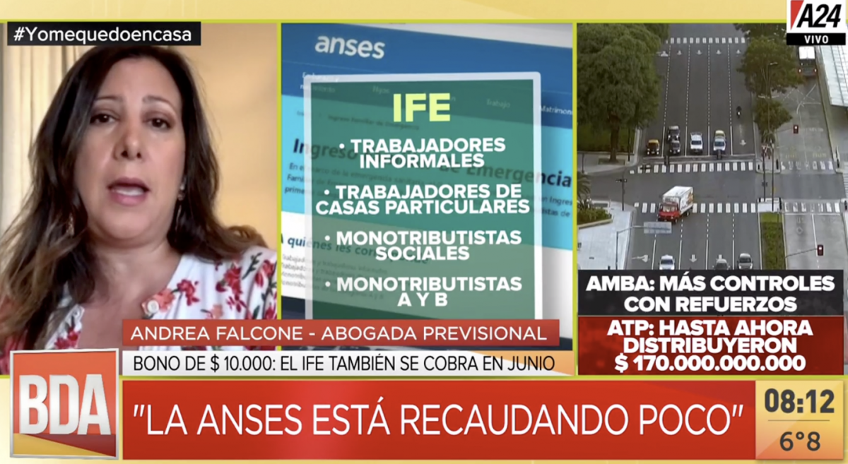 En junio también pagarán los 10.000 pesos del IFE que alcanzará a casi 9 millones de personas