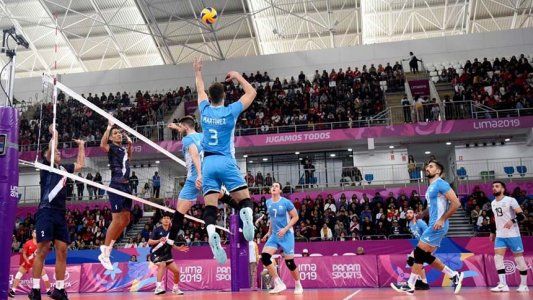 Lima 2019: Argentina le ganó 3-0 a Perú en el voleibol masculino y tiene un pie en la semifinal panamericana
