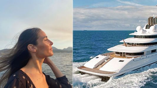 Así es el lujoso yate en el que Juana Viale hace el aislamiento en Europa
