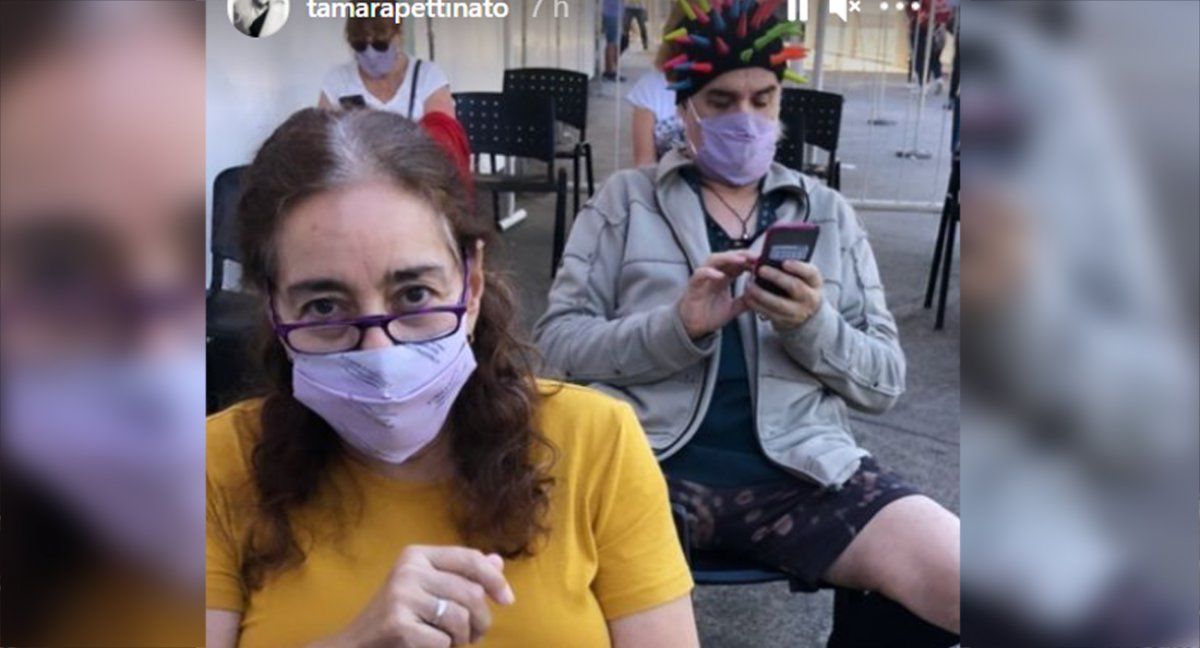 Roberto Pettinato se vacunó contra el COVID-19