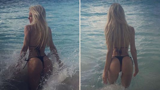 Luciana Salazar, una sirena en el mar