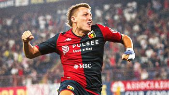 Mateo Retegui tardó ¡31 segundos! en anotar su primer gol en Genoa